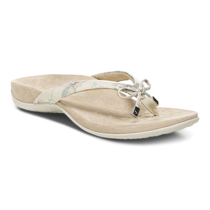 Bella Toe Post Sandal - Cream