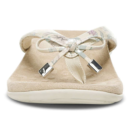 Bella Toe Post Sandal - Cream