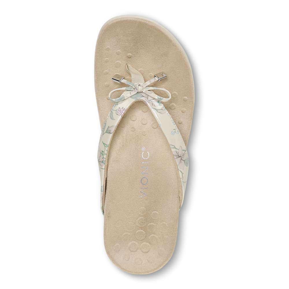 Bella Toe Post Sandal - Cream