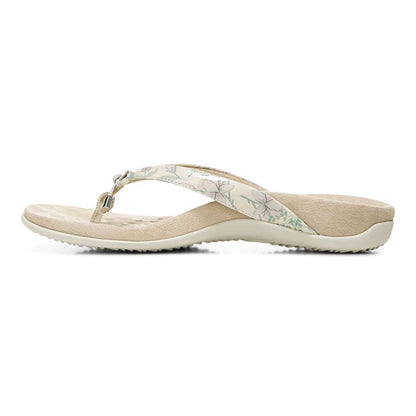Bella Toe Post Sandal - Cream