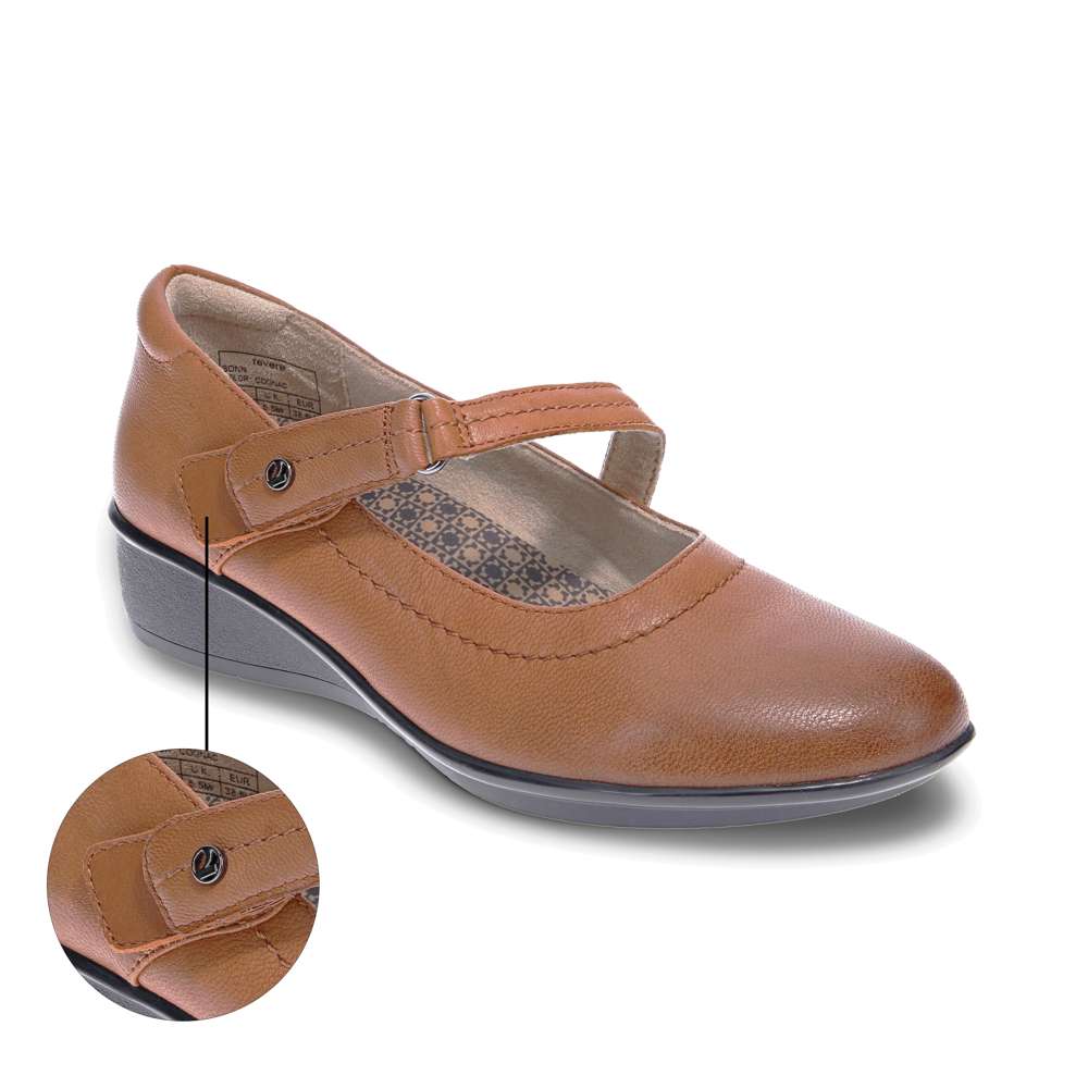 Bonn Mary-Jane - Cognac