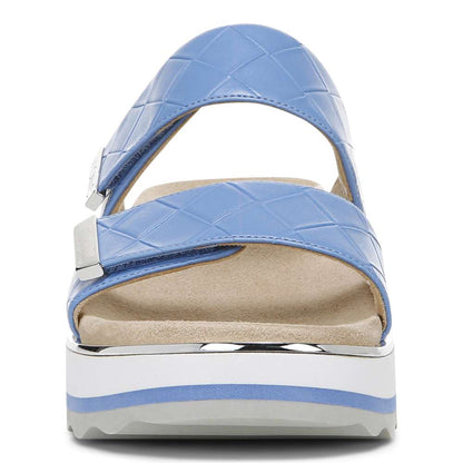 Brandie Flatform Slide - Azure