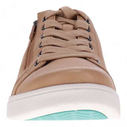 Brisbane Zip Casual Sneaker - Fawn