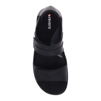 Cairns Heel Counter Sandal - Oiled Black