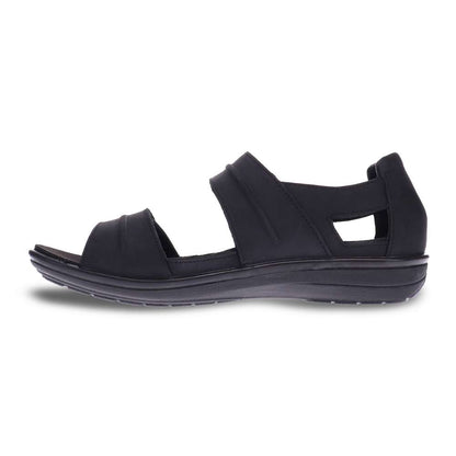 Cairns Heel Counter Sandal - Oiled Black