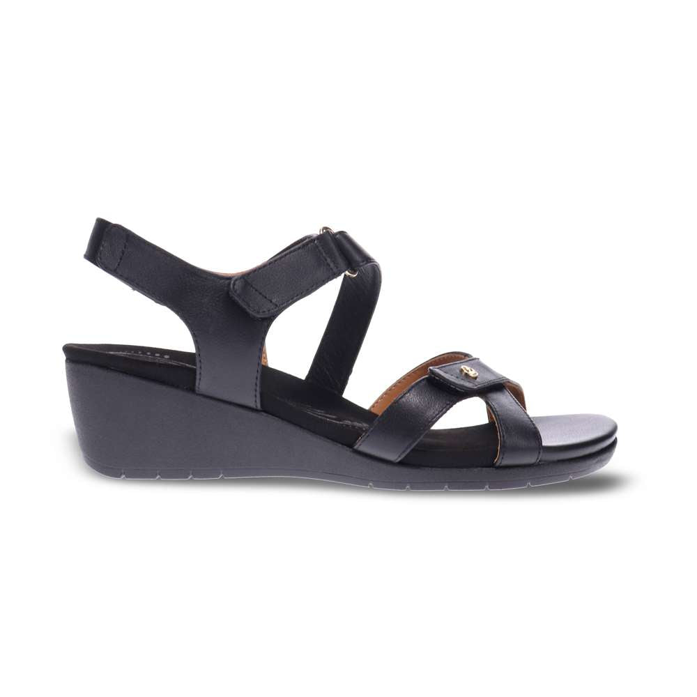 Casablanca Wedge - Black French