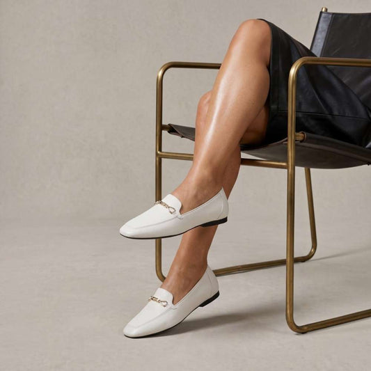 Lifestyle image for Cecilia Loafer - Warm White