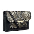 Cinty Shoulder Bag - Black Snake