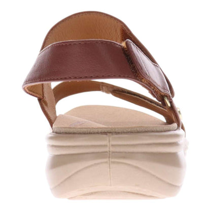 Como Adjustable Slingback Sandal - Tan Multi