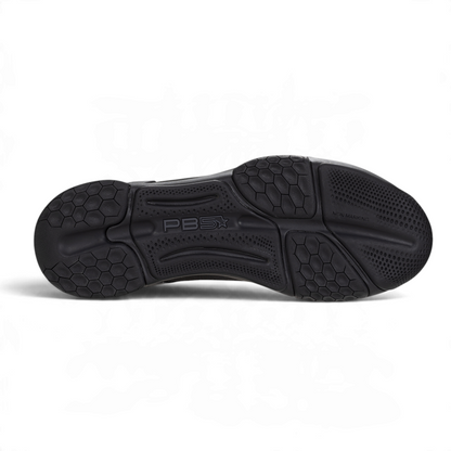 Court2 Men's Mesh Sneaker - Black Black