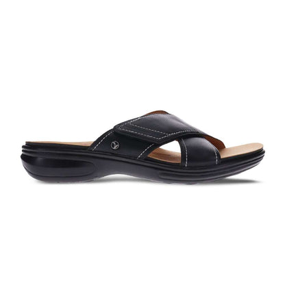 Denia Slide - Black French