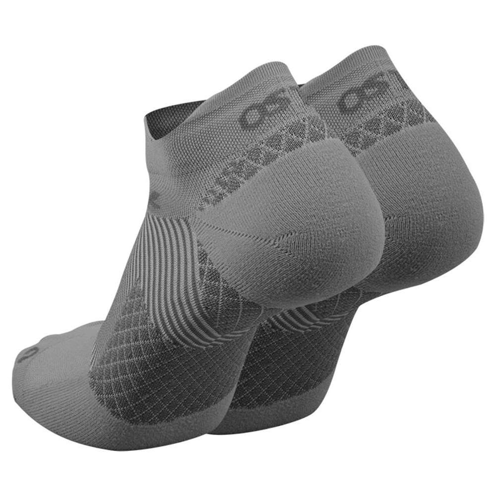 No Show Plantar Fasciitis Compression Socks (FS4) - Grey