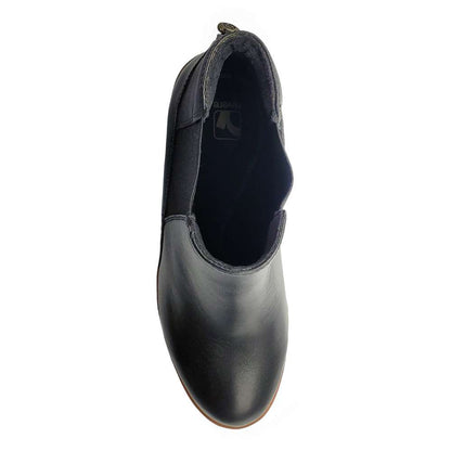 Galway Wedged Boot - Black