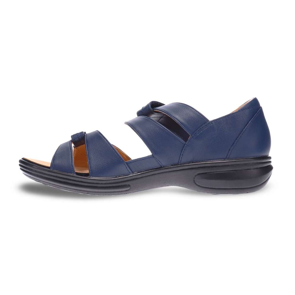 Geneva Sandal - Blue French