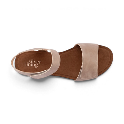 Happiness Wedge - Taupe