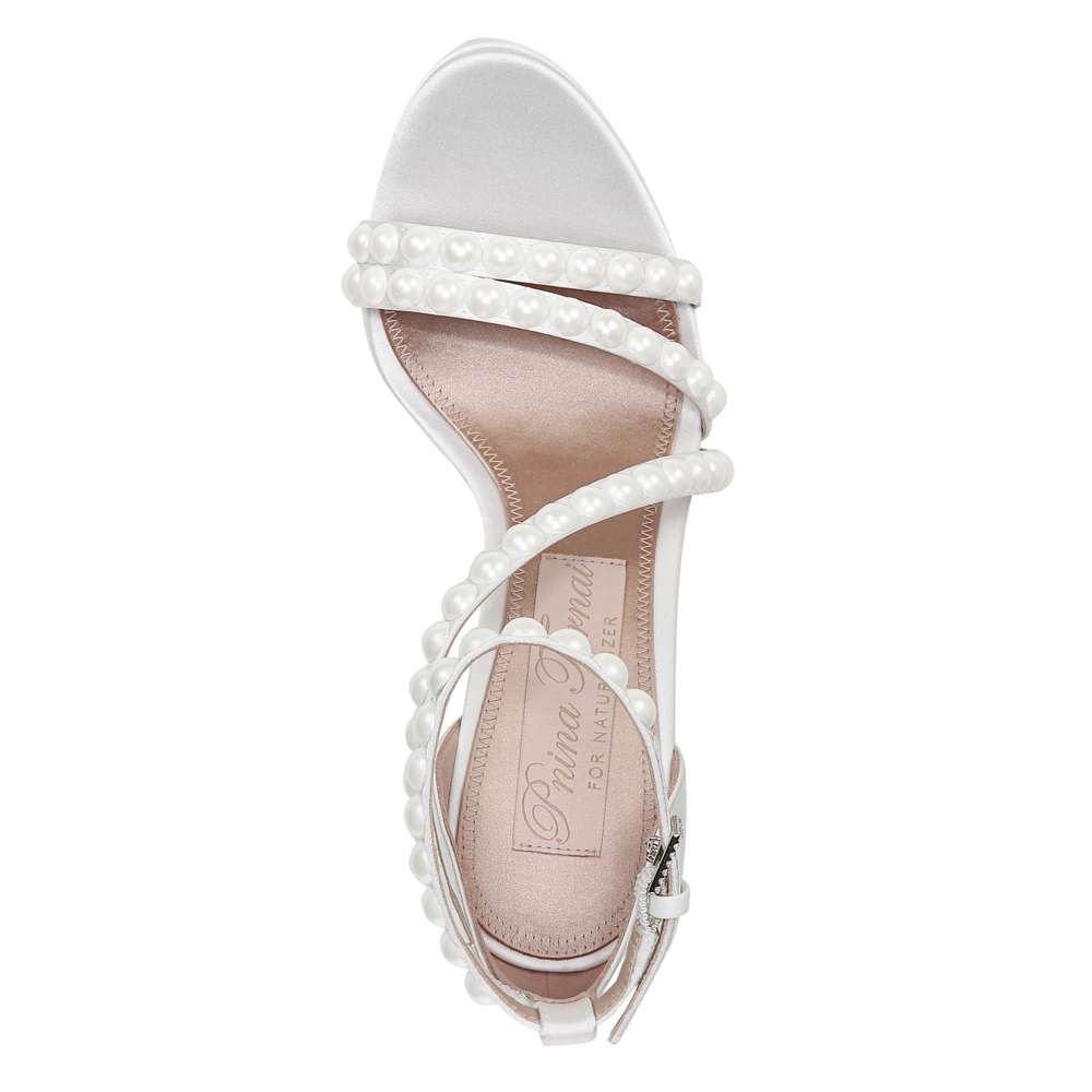 Love 3 Dress Sandal - Silk White Satin