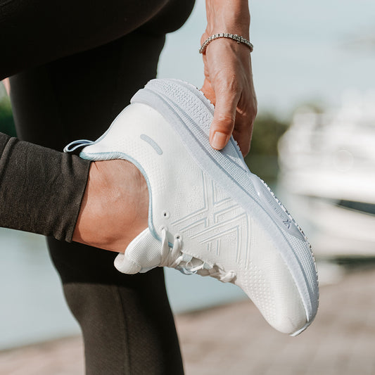 Lifestyle image for Icarus Sneaker Lace-Up Active - White/Mauve