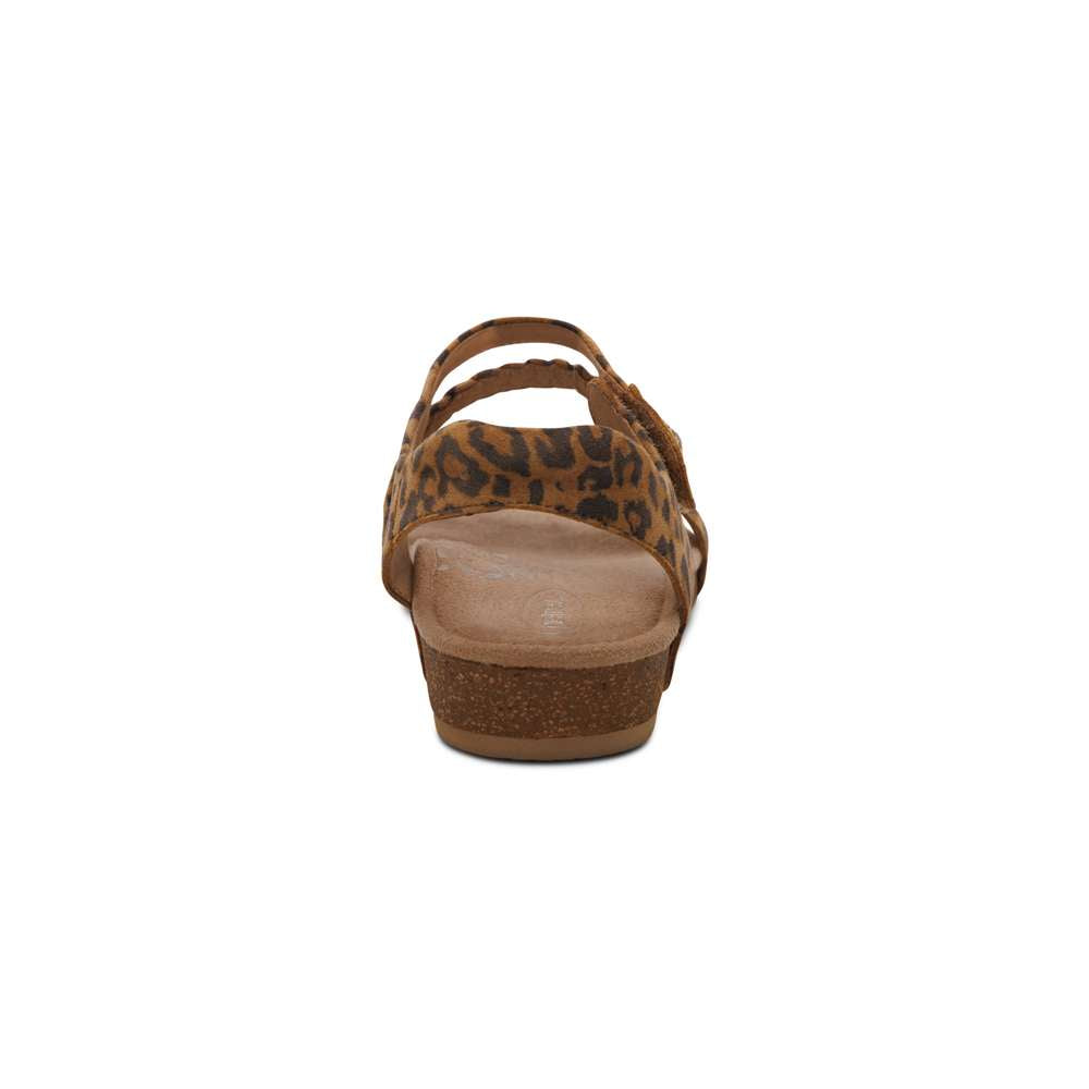 Jillian Braided Strap Sandal - Leopard