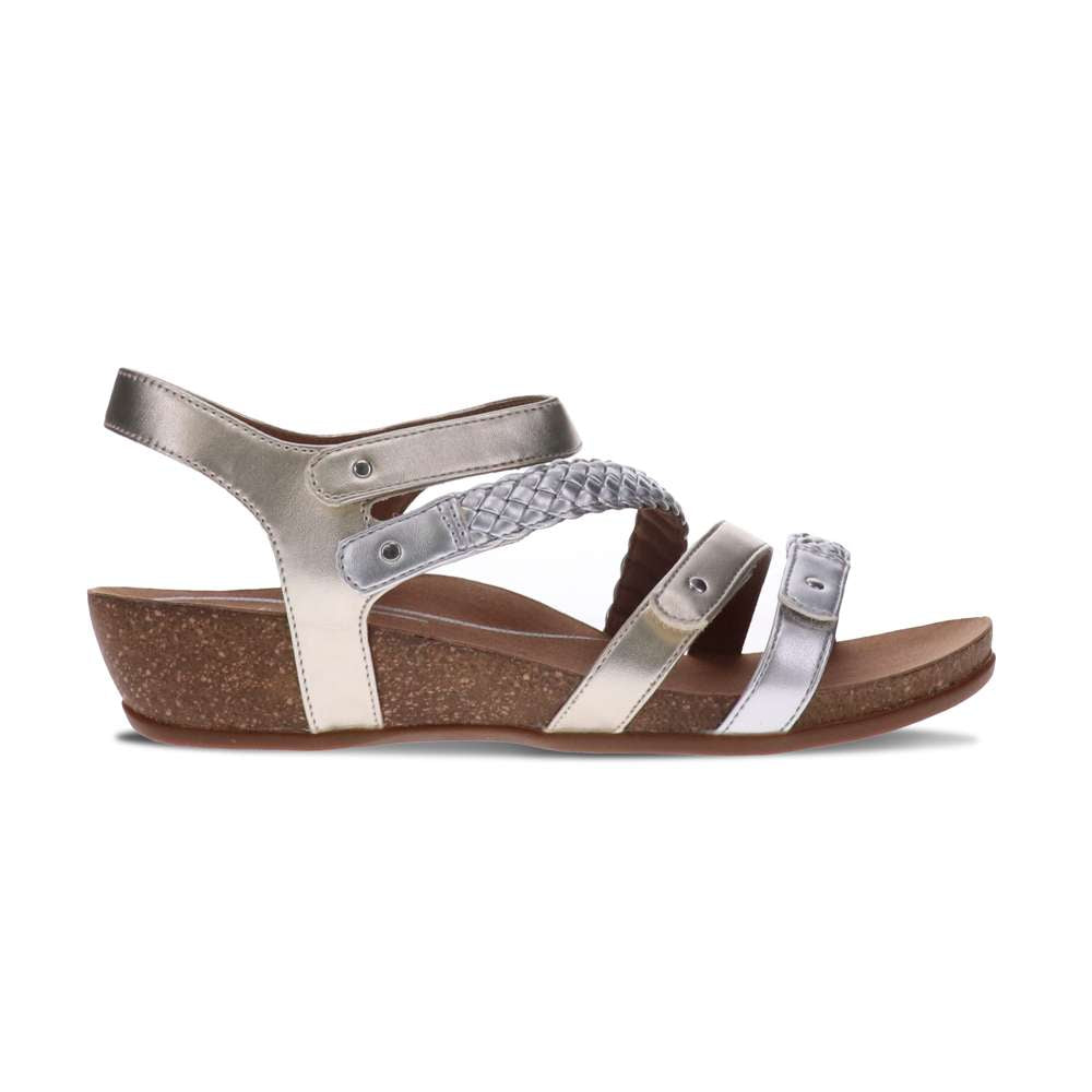 Josie Wedge - Metallic Multi