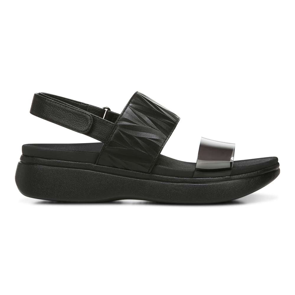 Karleen Platform Sandal - Black