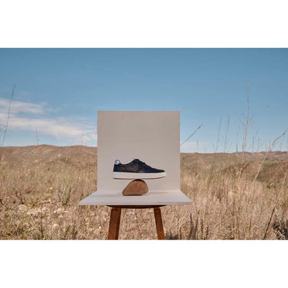 Kimmie Court Sneaker - Black Silver