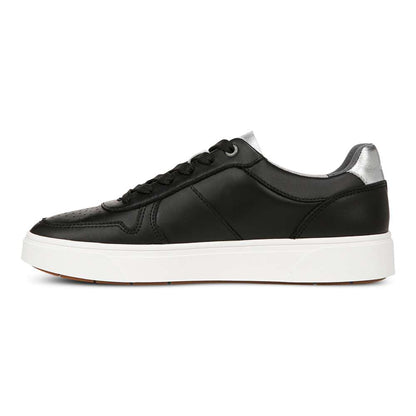Kimmie Court Sneaker - Black Silver