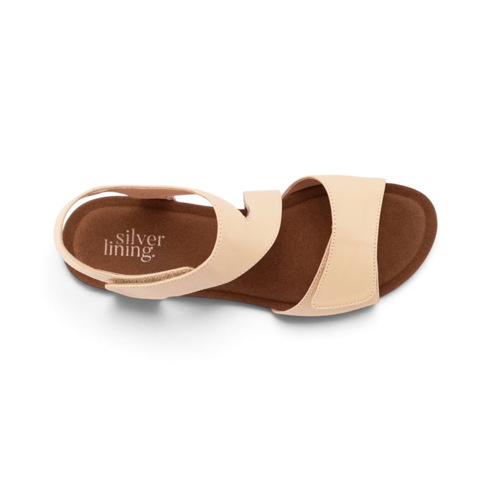 Kyra Wrap Wedge - Sand