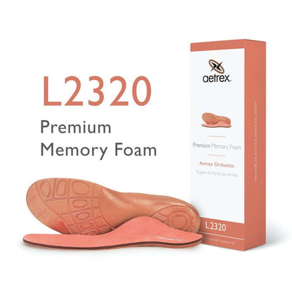 Women's Premium Memory Foam Posted Orthotics - L2320