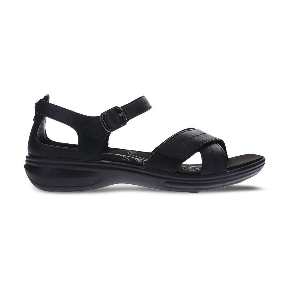 Lucea Sandal - Black French