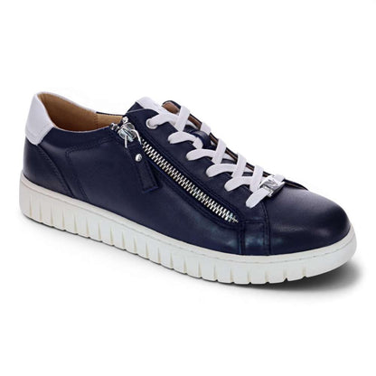 Luna Zip Casual Sneaker - Royal Blue