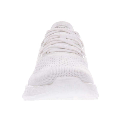 Maisie Lace-Up Active Sneaker - White Knit