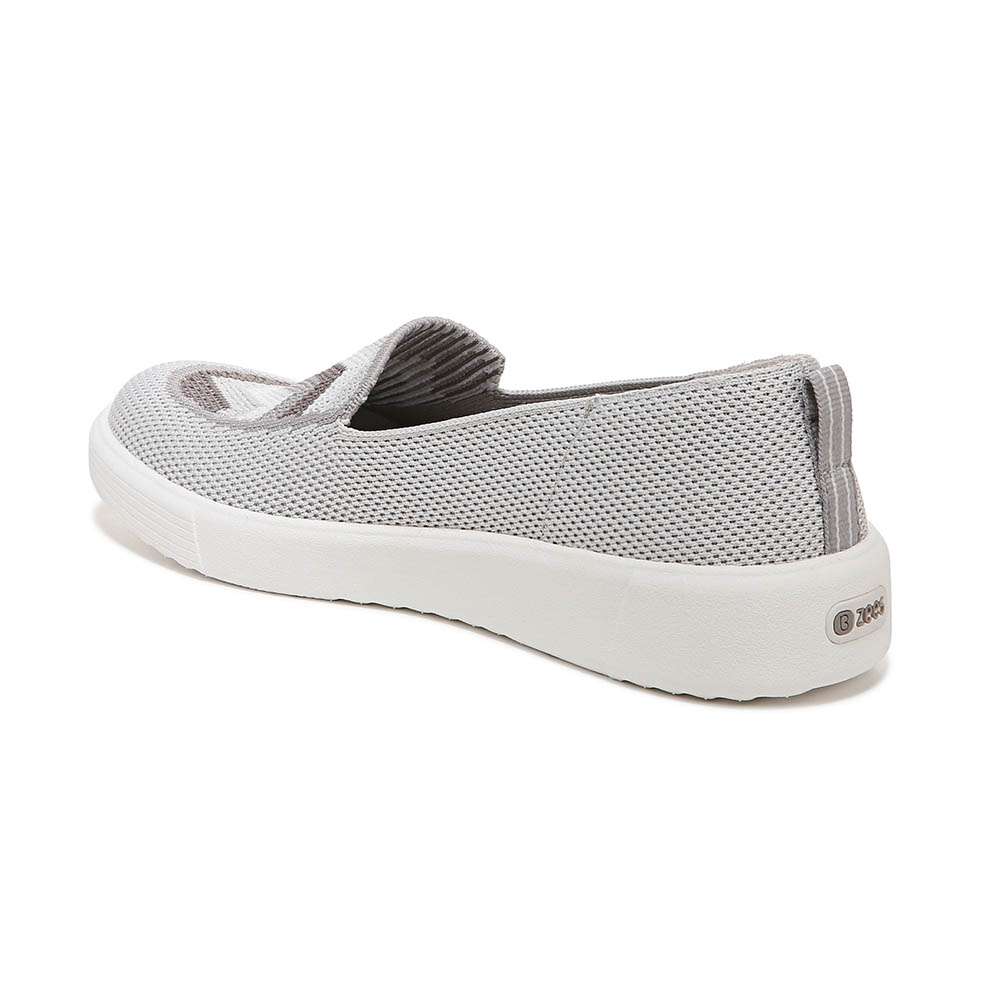 March On Moc Slip-On - Oyster Grey