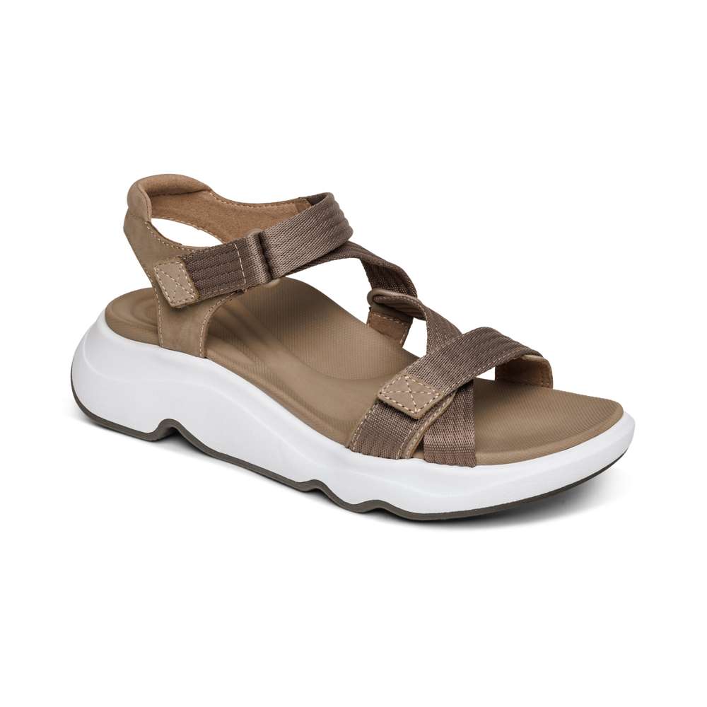 Marz Sport Sandal - Taupe