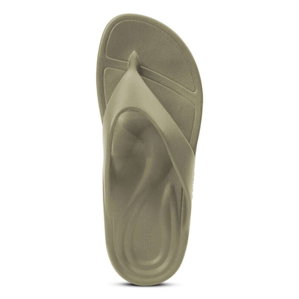 Maui Men's Toe Post Sandal - Army Green