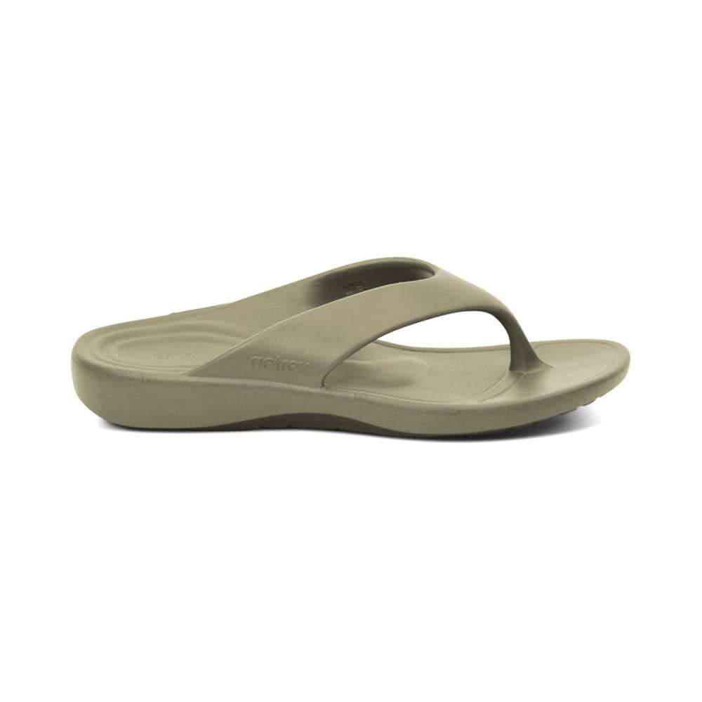 Maui Men's Toe Post Sandal - Army Green
