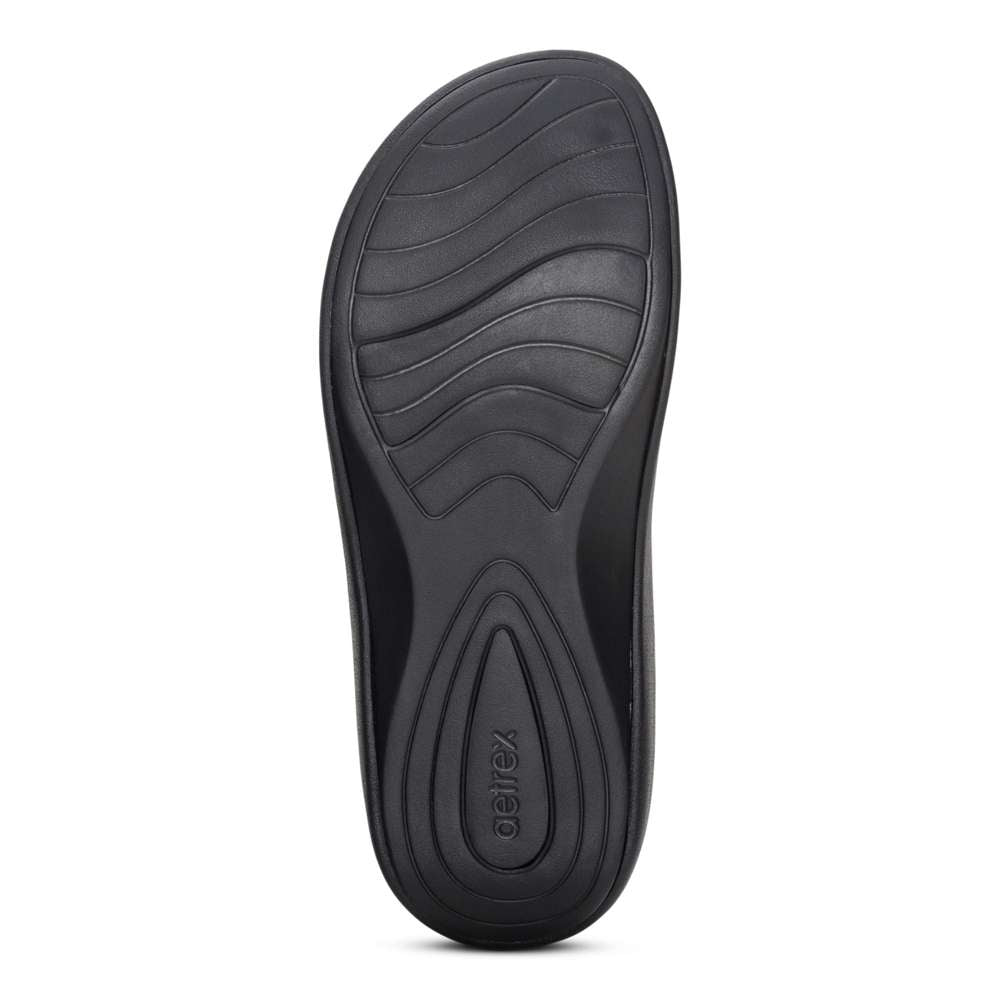 Maui Women's Toe Post Sandal - Metallic Pink
