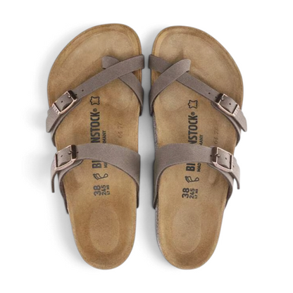 Mayari Birko-Flor Slide - Mocca
