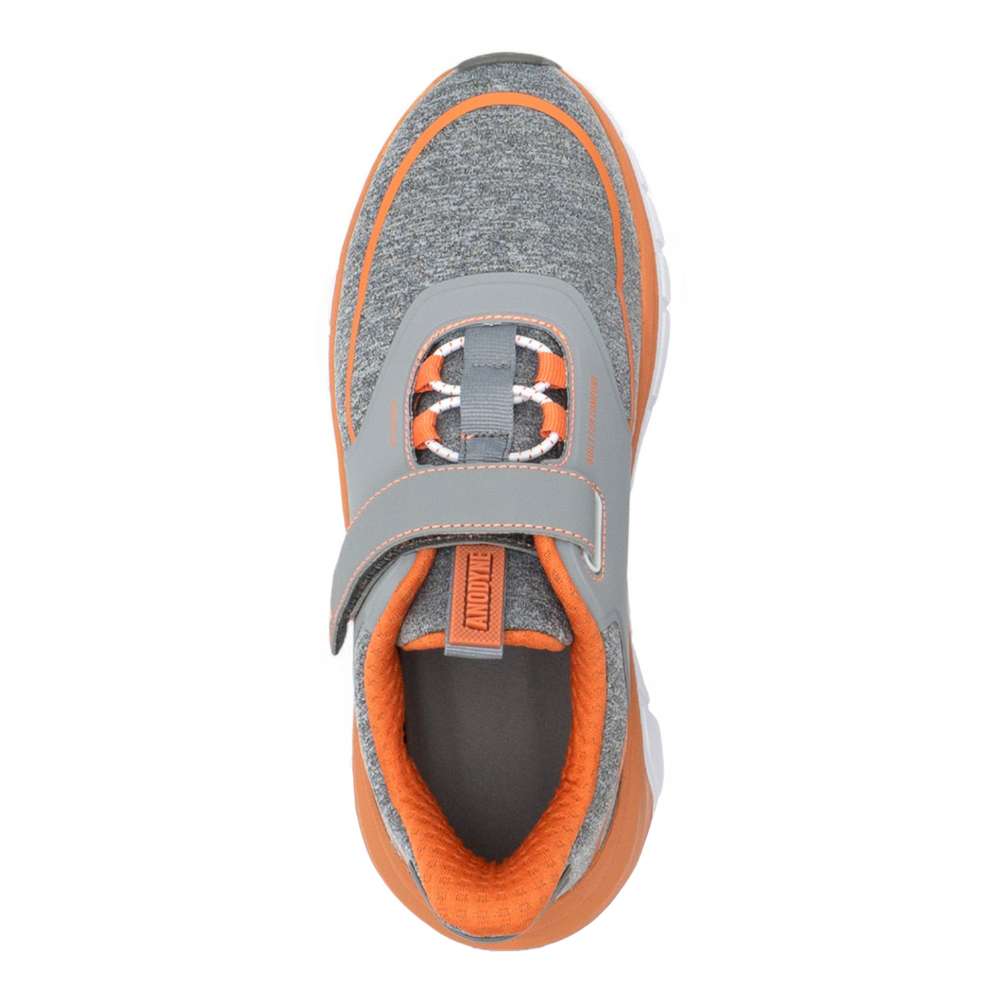 No. 45 Sport Jogger W/ Heel Assist - Grey/Orange