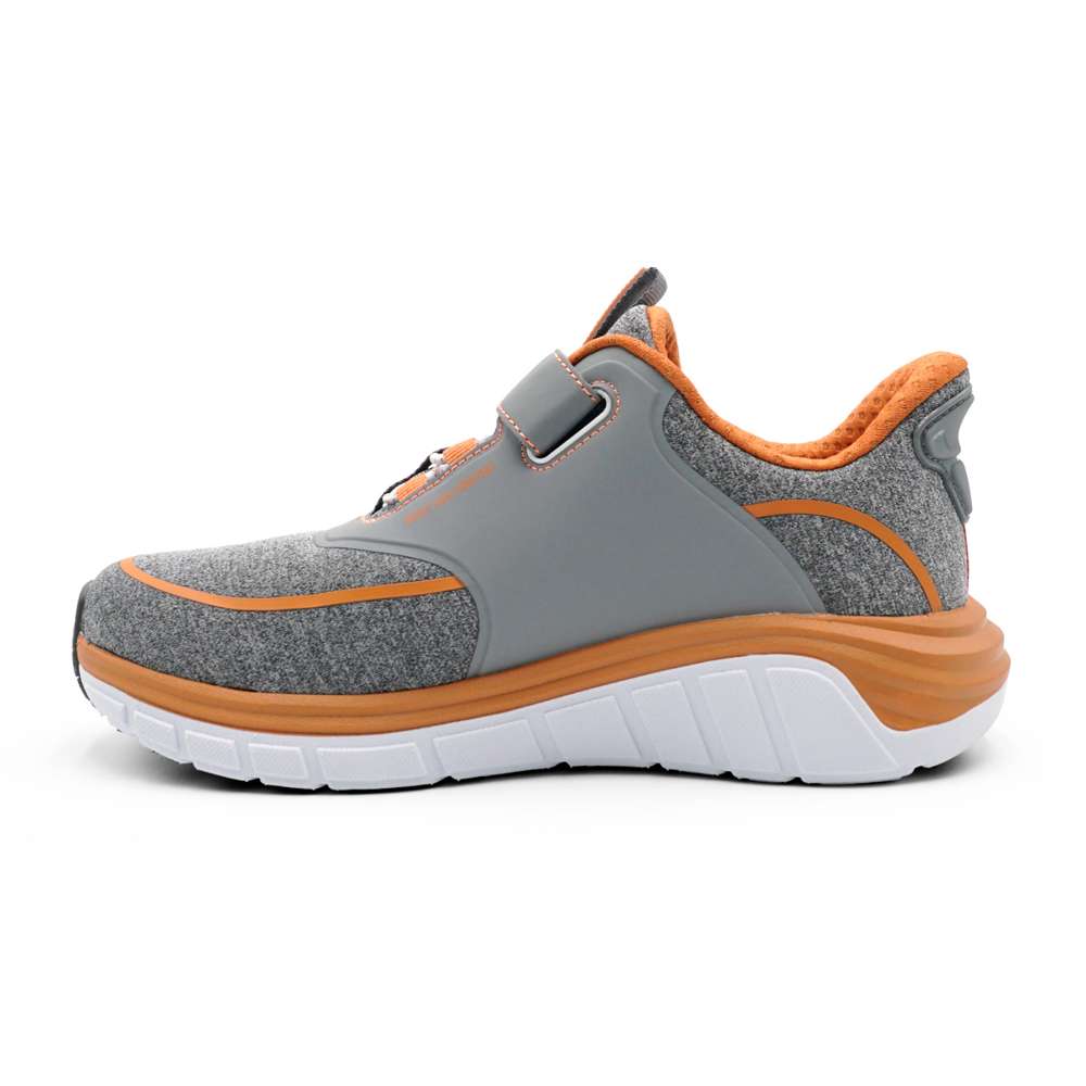 No. 45 Sport Jogger W/ Heel Assist - Grey/Orange