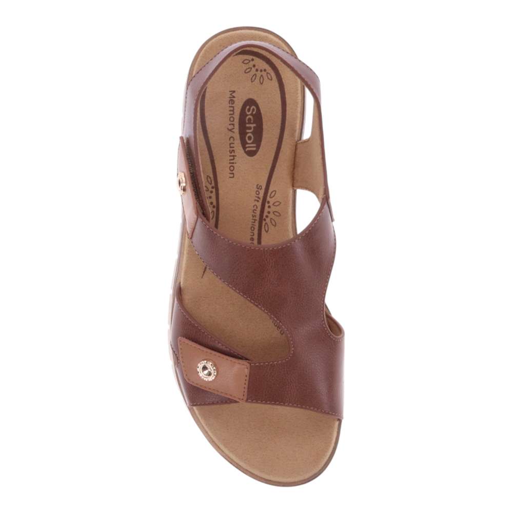 Paige Sandal - Dark/Lt Tan
