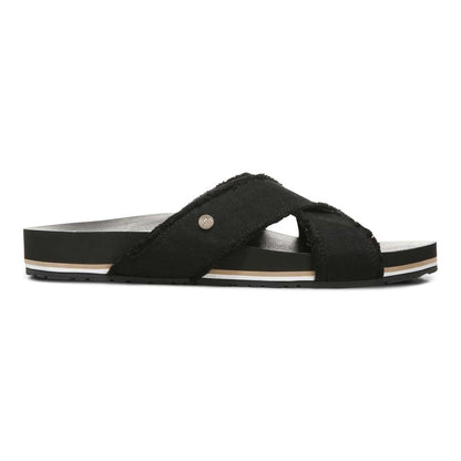 Panama Beach Slide - Black Canvas