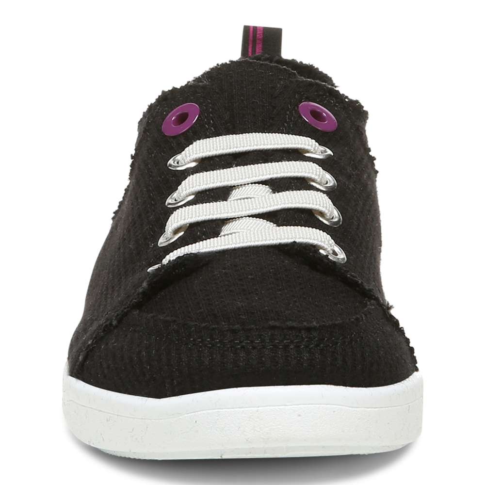 Pismo Casual Sneaker - Black Waffle Knit