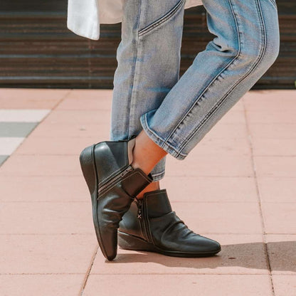 Plymouth Boot - Black/Toffee