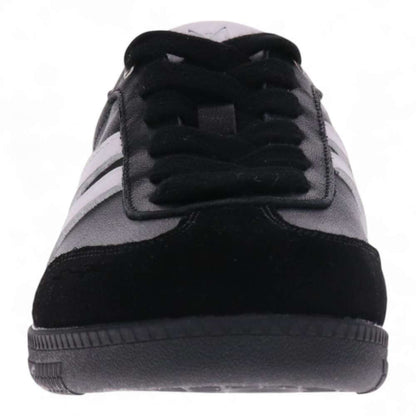 Ramona Lace-Up Casual Sneaker - Black/White