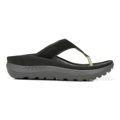 Restore Recovery Sandal - Black/Charcoal