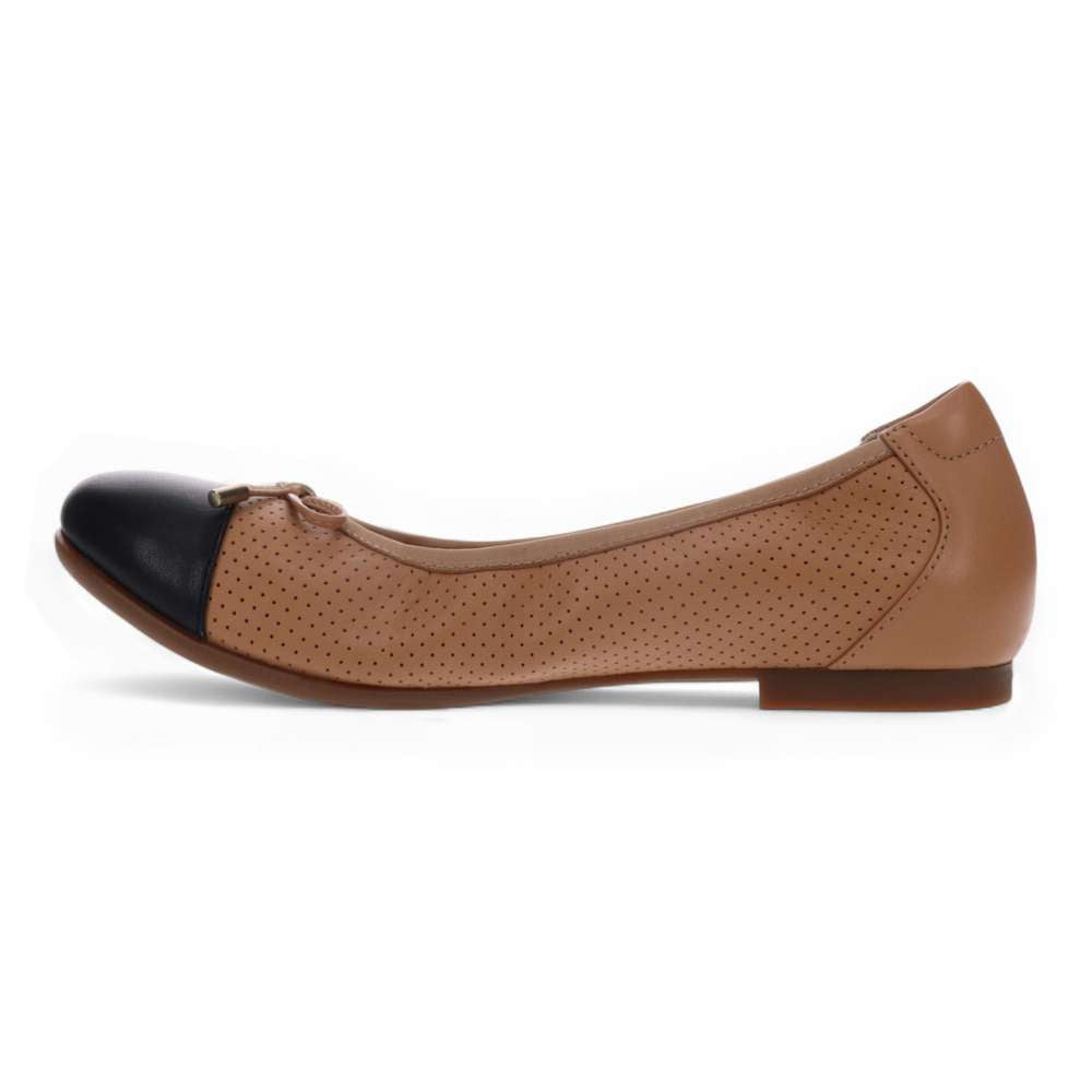St. Barts Ballet Flats - Fawn/Multi