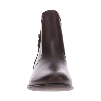 Siena II Zip Ankle Boot - Chocolate