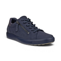 Soft 7 Side Zip Sneaker - Marine