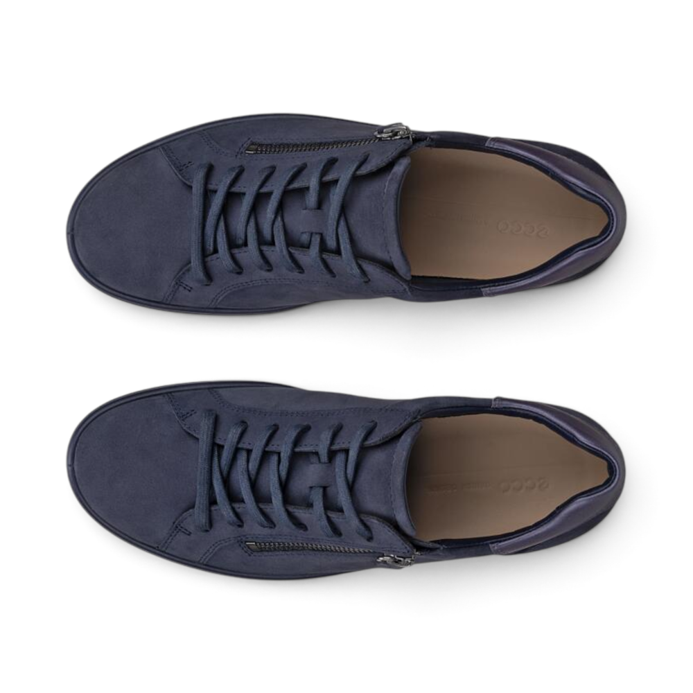 Soft 7 Side Zip Sneaker - Marine