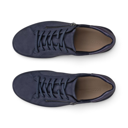 Soft 7 Side Zip Sneaker - Marine